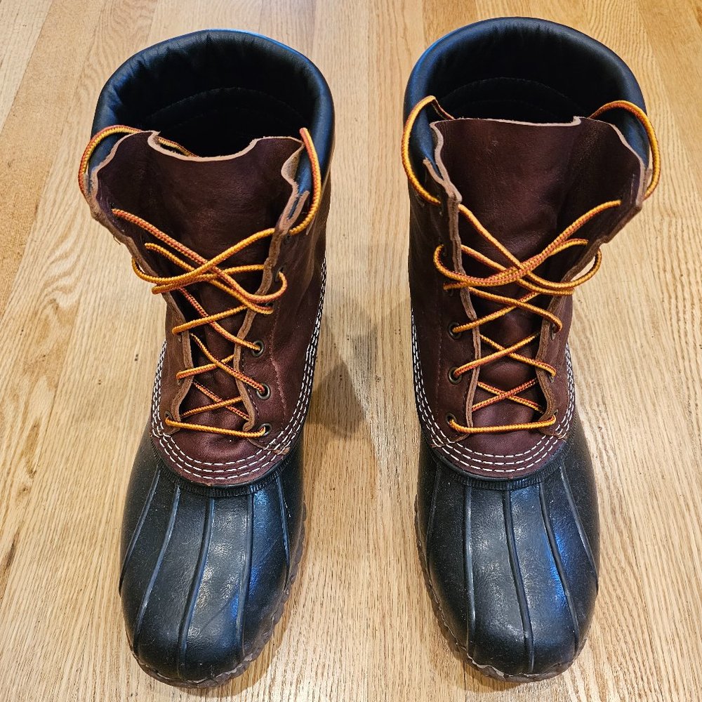 8" Leather L.L. Bean Men's Duck Boots